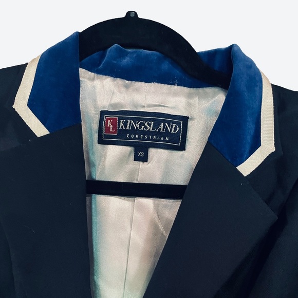 Kingsland Equestrian Show Jacket size XS - navy coat - Picture 3 of 7